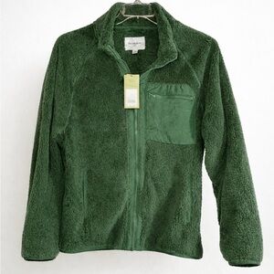 Goodfellow & Co Green Fleece Jacket